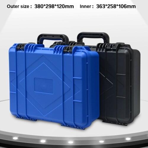 Tool Case ABS Tool Box Impact Resistant Sealed Equipment Camera Notebook Safety Instrument ToolBox with Pre-cut Foam