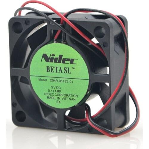FOR NIDEC d04r-05ts5 01 5V 0.11a 4CM 4015 2-wire mute switch cooling fan