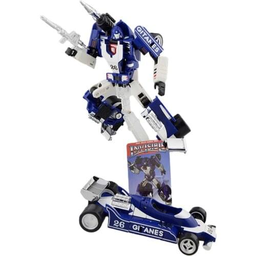 DX9 Toys D03 Transformation Invisible Action Anime Figure Salmoore 16CM Alloy ABS Toys Plastic Gift Figma Desktop Collection