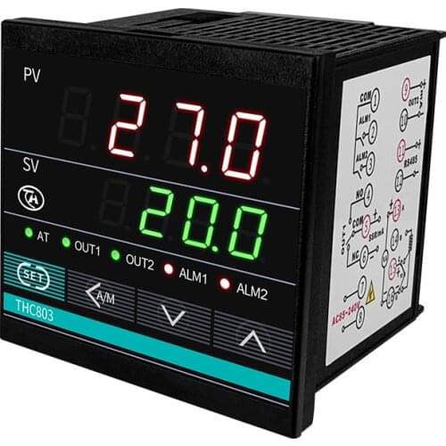 Intelligent PID Temperature Controller Frequency Converter Temperature Controller Temperature Change 4-20mA