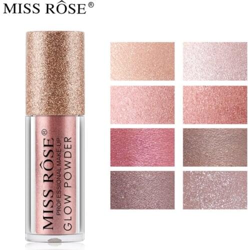 MISS ROSE Waterproof Ball Eye Shadow Powder Eyeshadow Monochrome Pearl Flash Powder Eye Shadow