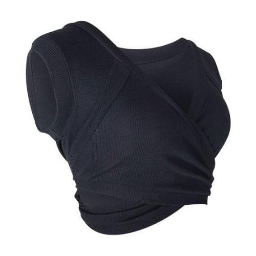 Heouty Fashion Neon Green Buckle Rave Festival Crop Tops Sleeveless Summer Tank 2021 Casual Sexy Cropped Top Feminino