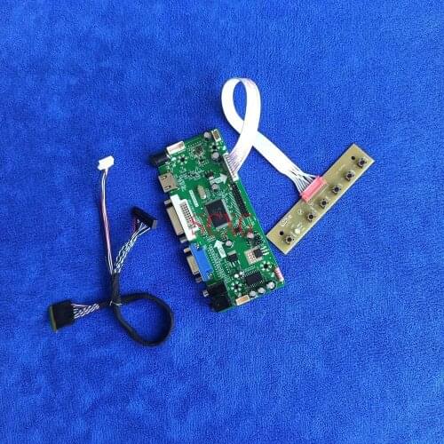 LCD matrix drive controller board DIY Kit M.NT68676 WLED 60Hz For B133XW01/B133XW02 40-Pin LVDS 1366*768 VGA DVI HDMI-compatible