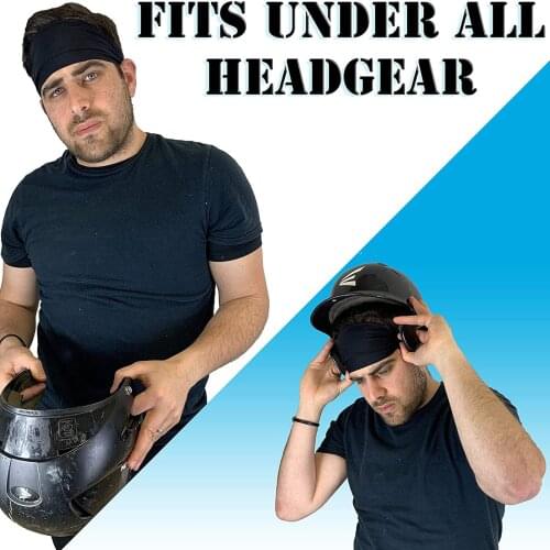 Elastic Breathable Headband Cycling Sports Yoga Elastic Headband for Women Men Ear Protective Headwear Solid Color