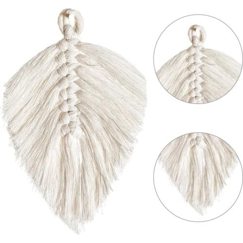 Nordic Handwoven Mat Insulated Tea Mat Coaster Dinning Table Mat Wall Hanging Home Kitchen Hotel Indoor Decoration