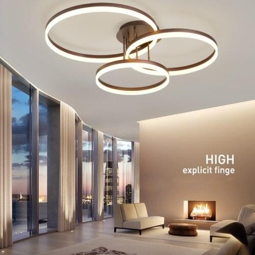 Modern Led Chandelier lamp Lighting For Living Room Lustre Lamparas Chandelier Light 72W 90W 120W lampadario Lamp Lighting