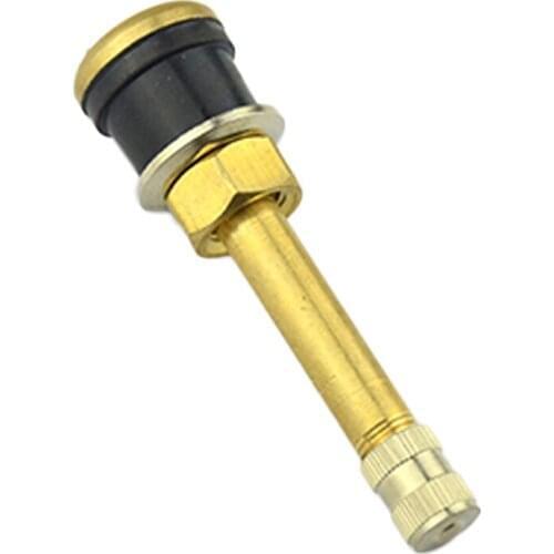 Universal TR502 Straight Brass Truck Tire Valve Stem Car Tighten up Tubeless Tire Valve Stem