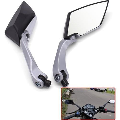 Motorcycle Rear Mirror 8mm 10mm Motorbike Modification Back Side Mirrors For YAMAHA WR450F WR250R WR250X WR450 SEROW 225 250