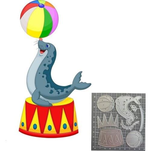 Animal Metal Cutting Dies New 2019 Christmas DIY Scrapbooking Album Paper Card Making Decorative Crafts Supplies