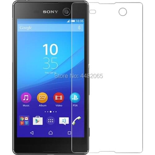 2.5D 0.26mm 9H Front Tempered Glass For Sony Xperia M5 E5603 Screen Protector Toughened protective film For Sony M5 Glass Guard