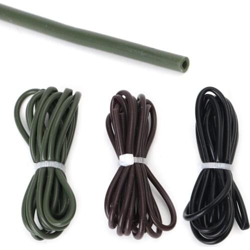 3Pcs Fishing Silicone Rigs Tube Sleeve Pretend Fishing Lines Carping Accessories