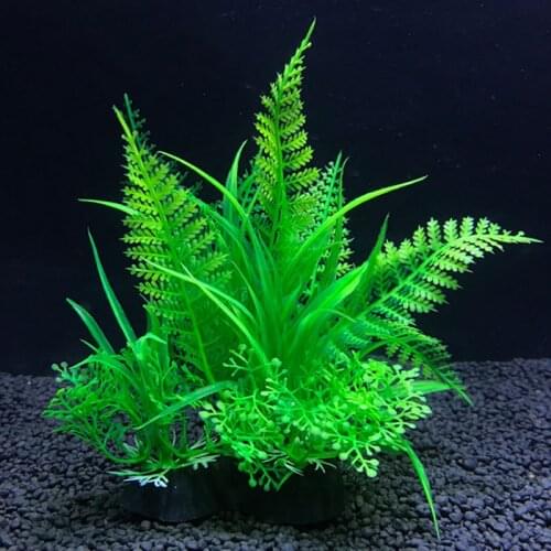 14Cm Simulation Artificial Plants Aquarium Decor Water Weeds Ornament Plant Fish Tank Aquarium Grass Waterweeds Decoration