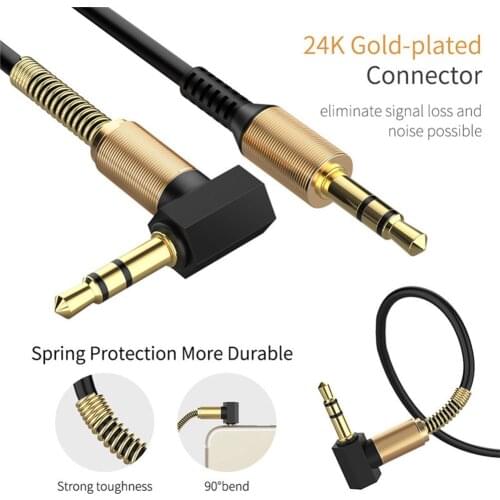 3.5mm AUX Cable Audio Cable Jack 3.5 mm Jack Speaker Cable for JBL Car Headphones AUX Cord for iPhone 11 Pro Max XR 7 8 Samsung