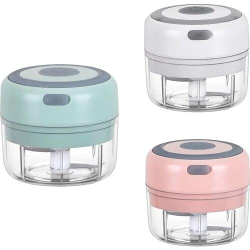 Electric Mini Garlic Chopper Slicer, Wireless Portable Food Chopper Processor, Food Blender Kitchen Gadgets