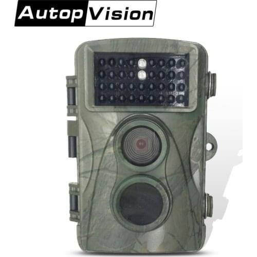 H3 720P Wild Trail Camera Waterproof Hunting Camera Animal Observation Infrared Night Vision Camera Recorder with Mount&Cable