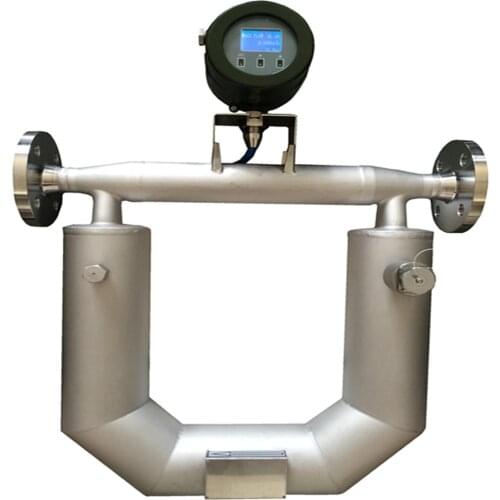 Intelligent Digital Coriolis Liquid Hydraulic Oil Mass Flow Meter