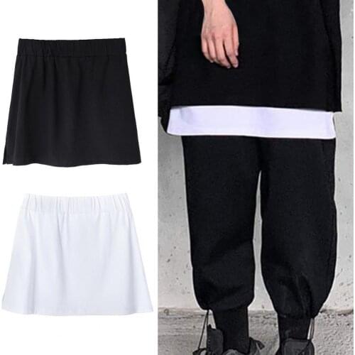 Fashion Women Adjustable Splitting Fake Blouse Sweater Tail Hem Dress Underskirt