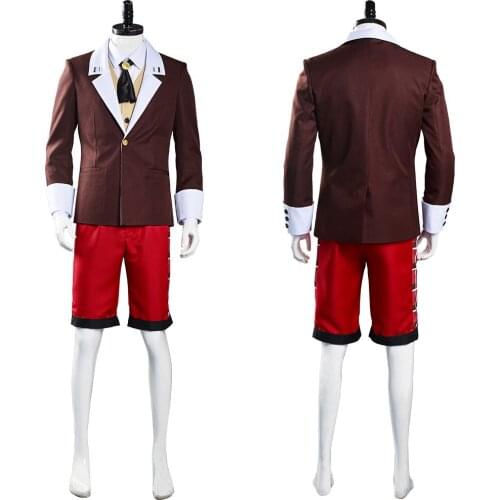 Mushoku Tensei Jobless Reincarnation Rudeus Greyrat Cosplay Costume Shirt Vest Outfits Halloween Carnival Suit