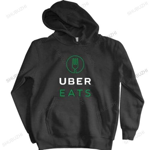 Homme cotton hoodies zipper Uber Eats The Food Delivery men shubuzhi brand winter hoody brand men autumn hoodie