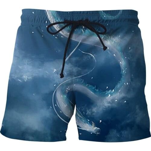 2021 Summer Mens 3D Printed Beach Shorts Running Sports Workout Shorts for Men Quick Dry Training Gym Athletic Mens Shorts