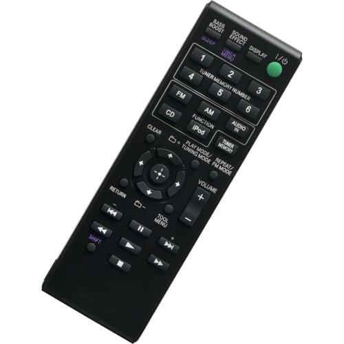 New Remote Control Fit Sony CMT-V10IT CMT-S30IP CMT-V10IPN CMT-V9 CMT-V9IP CMT-V10IP Micro Hi-Fi Component System