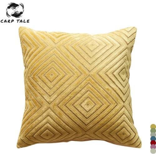 Solid Color Cushion Cover 45*45 Modern Decorative Cushions Covers For Sofa Geometric Nordic Pillow Cover Home Decor Pillowcases