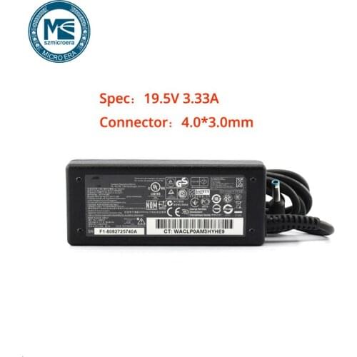 Original new 65W19.5V 3.33A AC adapter 709985-001 710412-001 for hp machine