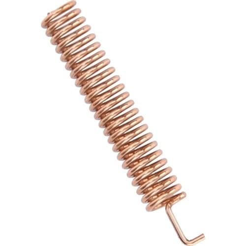 JTT02 Spring Antenna 433Mhz High Gain 2.5dBi Pure Copper Wireless Radio Frequency Remote Control LoRa Use