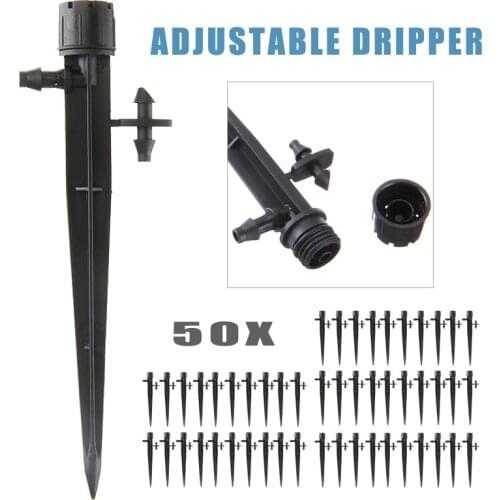 50Pcs Drip Irrigation Watering System Garden Automatic Watering Spike For Watering Flowers Plants Lawns Watering Kits