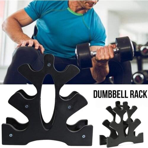 Dumbbell Rack Home Solid Hand Weights Holder Organizer Tree Stand Organiser