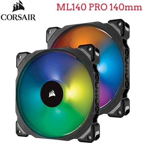 Corsair ML140 PRO 140mm Premium Magnetic Levitation RGB LED PWM Fan