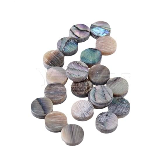 Yibuy Multicolor Abalone Inlay 20 pieces Guitar Dot 6mm