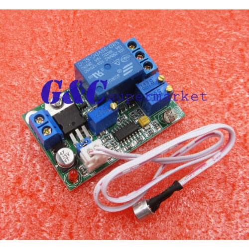 5V 12V 24V DC Sound Sensor / Light Control Relay Switch Module Adjustable Delay diy electronics