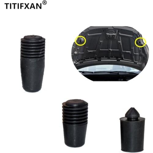 Car Hood Damping Block Pad For 09-12 Year Fiesta 05-08/09-14 Year Focus Engine Cover Shock-absorbing Buffer Rubber Cushion Mat