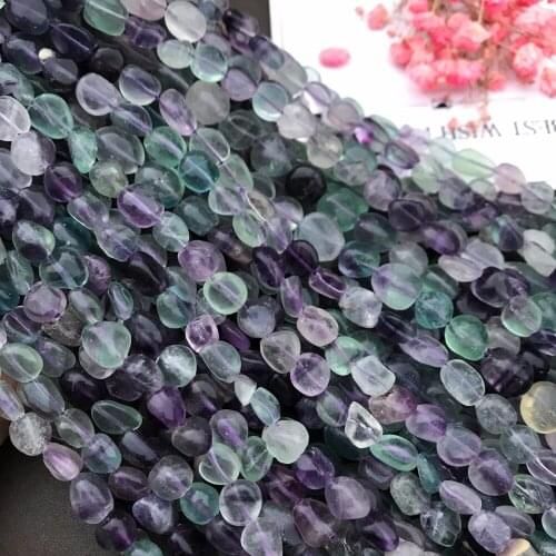 6*8mm Random Shape Natural Fluorite /Red Tourmaline/ Strawberry Quartz/Tiger Eye/White Crystal/ Moonstone Stone Beads DIY Craft