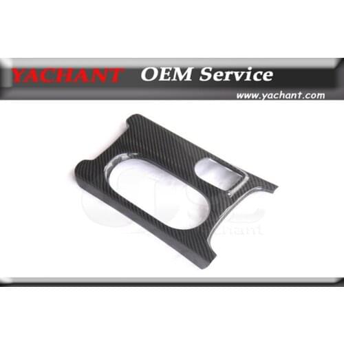 Dry Carbon Fiber Fit For 14-16 MB A CLA GLK Class A45 CLA45 GLA45 W176 W117 X156 LHD Cup and COMAND Control Surround Panel Cover