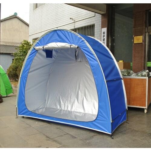 CZX-461 Blue Bike Tent Bike Storage Shed tent,Bicycle Storage Shed,bike cover,Outdoor Storage Shed Tent by 210D Siliver coated