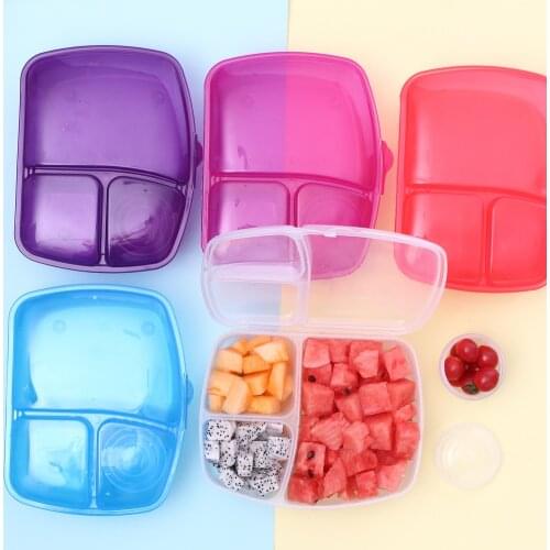 Child Lunch Box Leak-Proof Bento Lunch Box For Kid School Food Container ableware Vegetable Food Storage Container Kitchen Tools