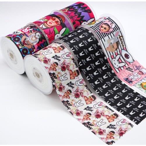 Cartoon Printed Grosgrain Ribbon 28610
