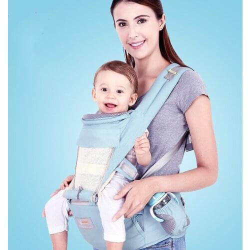 Baby Carrier For 0-4Y Stored Multi-Function 3 In 1 Baby Travel Sling Infant Carrier Baby Wrap Child Suspenders