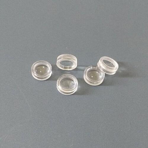 UWX-7 High quality Laser focus Lens, Spot lens, Clean surface, Size: 7X2mm, Focal length: 6mm, PMMA materials