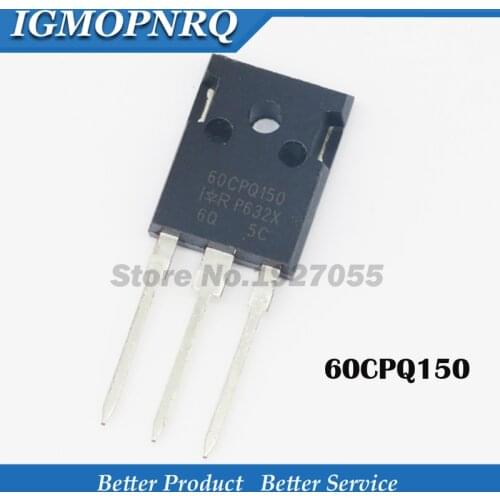 5pcs 60CPQ150 TO-247 60CQP150 60CPQ150PBF TO-3P NEW 60a150v