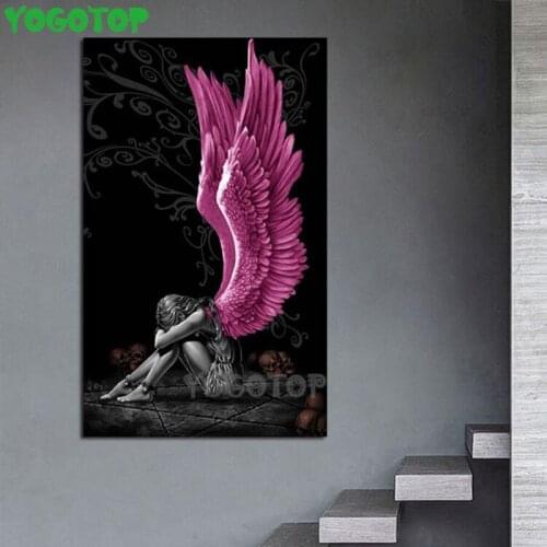 DIY Diamond painting Angel girl full square 5D diamond embroidery sale mosaic picture rhinestone decoration home puzzle YY4793