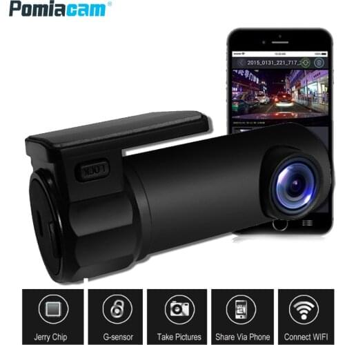 N63 New Mini Full HD 1080P Car Driving Recorder WIFI Dash Cam mini Car DVR Monitor Car Camera 170 Degree Wide Angle