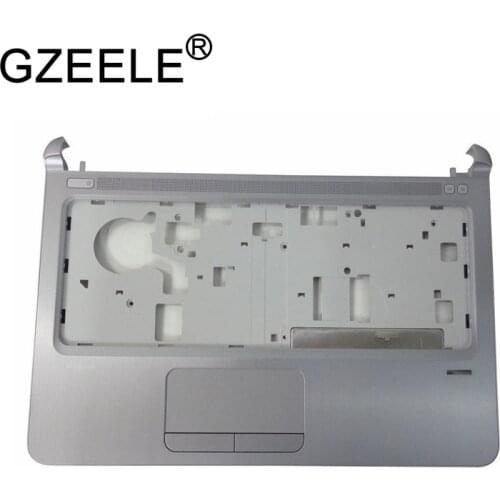 GZEELE New for HP ProBook 430 G3 Silver Palmrest w/ Touchpad 826394-001 upper case keyboard bezel laptop Top cover