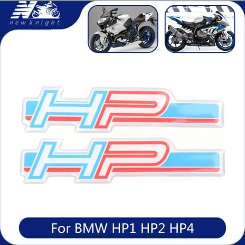 For BMW HP HP1 HP2 HP4 2019 2020 Motorcycle Tank pad 3D Logo Sticker Body Shell Decal Side Panel Protector Fairing Emblem Badge