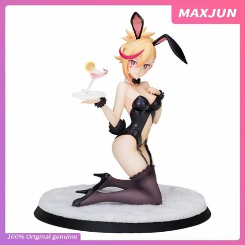 MAXJUN Game Anime Muse Dash Figure APEX Lin 17cm PVC Model Toys Bunny girl sexy Action Figure Static decoration collection doll