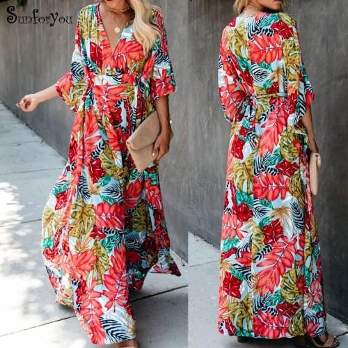 Cotton Print Swimsuit Cover up Plus size Bikini Cover up Saida de Praia Sarong Robe de Plage Bathing suit Cover ups Beachwear