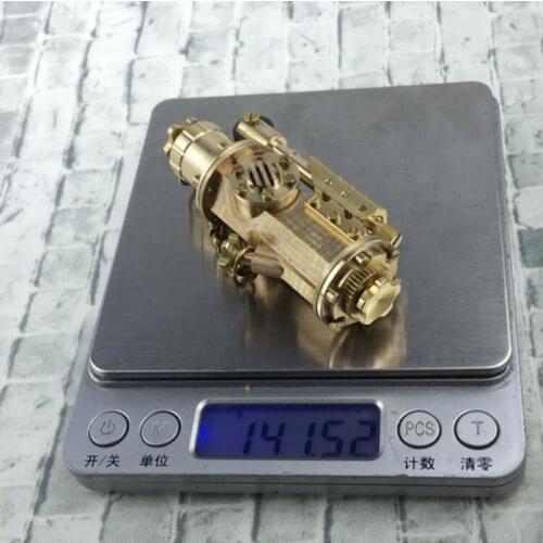 Handmade Pure Copper Kerosene Lighter Luminous Steampunk Mens Mechanical Play Collection Gasoline Machine 142G
