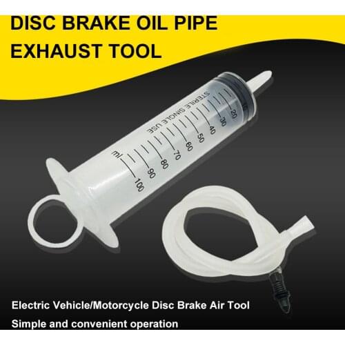 Motorcycle Bleed Kit Clutch Tool Caliper Gas Bleed Syringe Hydraulic Disc Brake Tool Universal for Honda Yamaha Kawasaki Suzuki